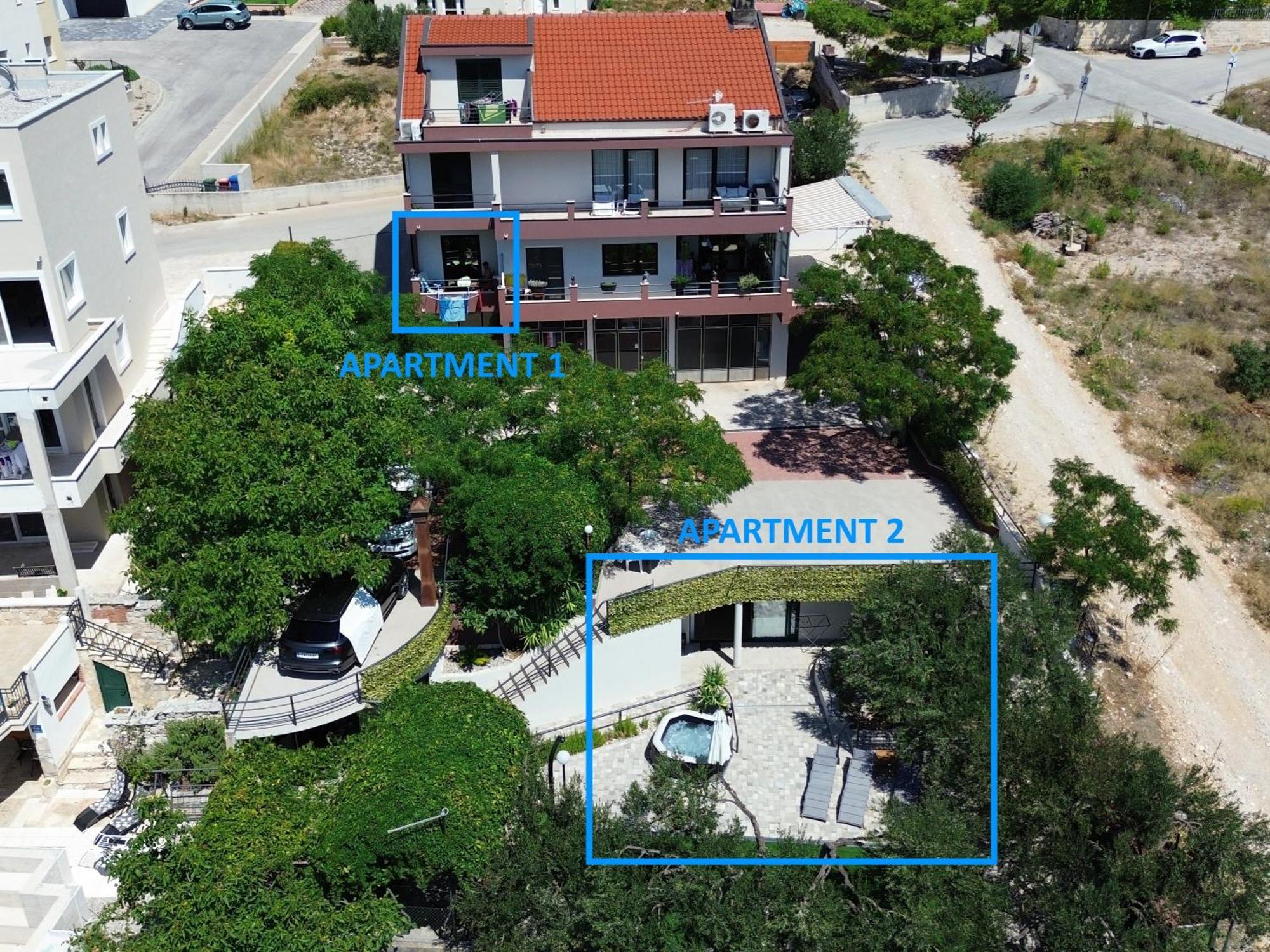 Apartments Vukovic Vanja Makarska Exterior foto